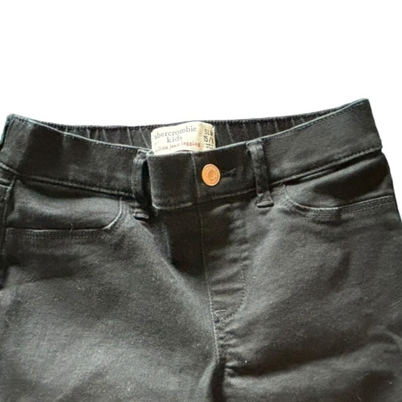 Abercrombie kids Black Pull On Jegging Size 15/16 - Picture 2 of 5